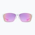 Occhiali da sole UVEX Sportstyle 232 P peacock prestige mat/polavision mirror rosa 7
