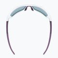 Occhiali da sole UVEX Sportstyle 232 P peacock prestige mat/polavision mirror rosa 9