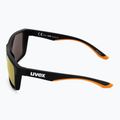 Occhiali da sole UVEX Lgl 50 CV nero opaco/specchio champagne 4