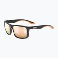 Occhiali da sole UVEX Lgl 50 CV nero opaco/specchio champagne 5