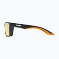 Occhiali da sole UVEX Lgl 50 CV nero opaco/specchio champagne 7