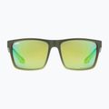 Occhiali da sole UVEX Lgl 50 CV oliva opaca/verde specchio 6