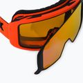 UVEX occhiali da sci Saga To red mat/mirror red/lasergold lite/clear 6