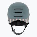Casco da sci per bambini UVEX Rocket Visor Jr rhino/blush matt/mirror silver/lasergold lite 4
