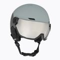 Casco da sci UVEX Wanted Visor glacier/rhino matt/mirror silver smoke