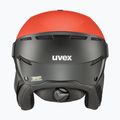 Casco da sci UVEX Instinct Visor feroce rosso/nero opaco 12