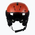 Casco da sci UVEX Instinct Visor feroce rosso/nero opaco 2