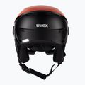 Casco da sci UVEX Instinct Visor feroce rosso/nero opaco 3