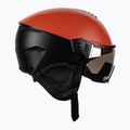 Casco da sci UVEX Instinct Visor feroce rosso/nero opaco 4