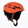 Casco da sci UVEX P.8000 Tour feroce rosso/nero opaco