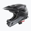 UVEX HLMT 10 Casco da bici nero/grigio opaco 6