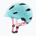 Casco da bici per bambini UVEX Oyo Style fiori ciano opaco 6