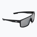 Occhiali da sole UVEX Lgl 51 nero opaco/argento specchiato