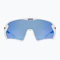 UVEX Sportstyle 231 2.0 occhiali da sole bianco opaco/blu specchiato 6