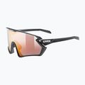 Occhiali da sole UVEX Sportstyle 231 2.0 P nero opaco/rosso specchiante 5