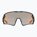 Occhiali da sole UVEX Sportstyle 231 2.0 P nero opaco/rosso specchiante 6