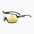 Occhiali da sole UVEX Sportstyle 235 P nero opaco/giallo specchiato 5