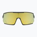 Occhiali da sole UVEX Sportstyle 235 P nero opaco/giallo specchiato 6
