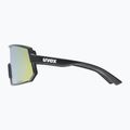 Occhiali da sole UVEX Sportstyle 235 P nero opaco/giallo specchiato 7