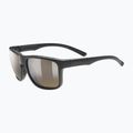Occhiali da sole UVEX Sportstyle 312 Vpx nero opaco/marrone 5