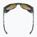 Occhiali da sole UVEX Mtn Classic CV verde opaco tartaruga/verde specchio 4