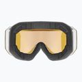 UVEX Evidnt Attract CV occhiali da sci bianco opaco/argento specchiato/giallo contrastato/chiaro 3