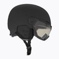 Casco da sci UVEX Wanted Visor Pro V nero opaco/variomatc fumo 4