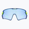 Occhiali da sole UVEX Sportstyle 231 2.0 blu giallo opaco/blu specchiato 2