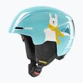 Casco da sci junior UVEX Viti Jr turquoise rabbit