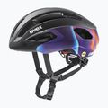 Casco da bici UVEX Rise Pro MIPS nero/galaxy opaco 6