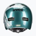 Casco bambino UVEX Kid 3 verde acqua / argento 3