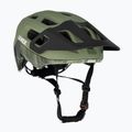 Casco da bici UVEX React MIPS verde muschio/nero opaco