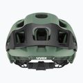 Casco da bici UVEX React MIPS verde muschio/nero opaco 7