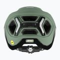 Casco da bici UVEX React MIPS verde muschio/nero opaco 9