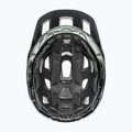 Casco da bici UVEX React MIPS verde muschio/nero opaco 10