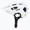 Casco da bici per bambini UVEX React MIPS Jr white matt 3
