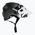 Casco da bici per bambini UVEX React Jr bianco/nero 4