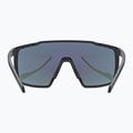 Occhiali da sole UVEX Mtn Perform S nero opaco/blu specchiato 3