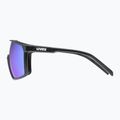 Occhiali da sole UVEX Mtn Perform S nero opaco/blu specchiato 4