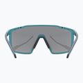 Occhiali da sole UVEX Mtn Perform S, opaco verde acqua/argento specchiante 3