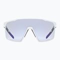 Occhiali da sole UVEX MTN Perform S V bianco opaco/blu specchiato 2