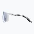 Occhiali da sole UVEX MTN Perform S V bianco opaco/blu specchiato 4