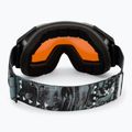 UVEX occhiali da sci Gravity FM verde acido opaco/specchio opale arancione chiaro 3
