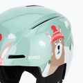 Casco da sci per bambini UVEX Viti Jr jade camel 8