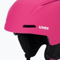 Casco da sci UVEX per bambini Viti rosa opaco 7