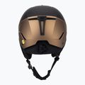 Casco da sci UVEX Stance MIPS nero/marrone opaco 4