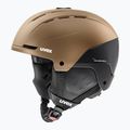 Casco da sci UVEX Stance marrone/nero opaco 2