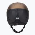 Casco da sci UVEX Stance marrone/nero opaco 4