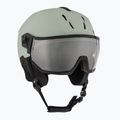 Casco da sci UVEX Instinct Visor verde ossido opaco/argento specchiato/fumo