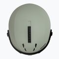 Casco da sci UVEX Instinct Visor verde ossido opaco/argento specchiato/fumo 6